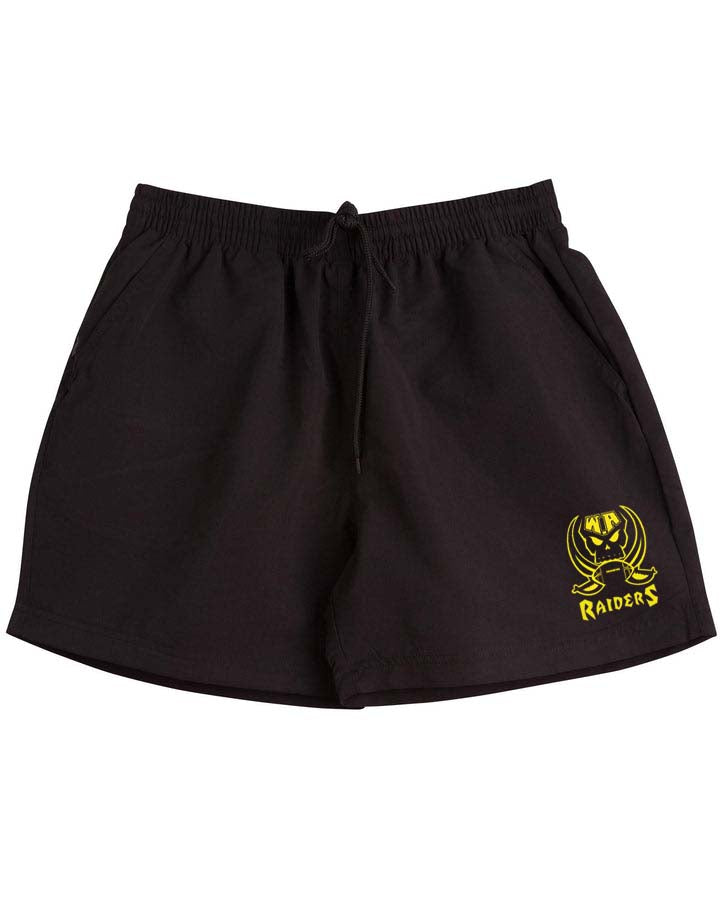 GW Raiders MICROFIBRE SPORT SHORTS embroidered