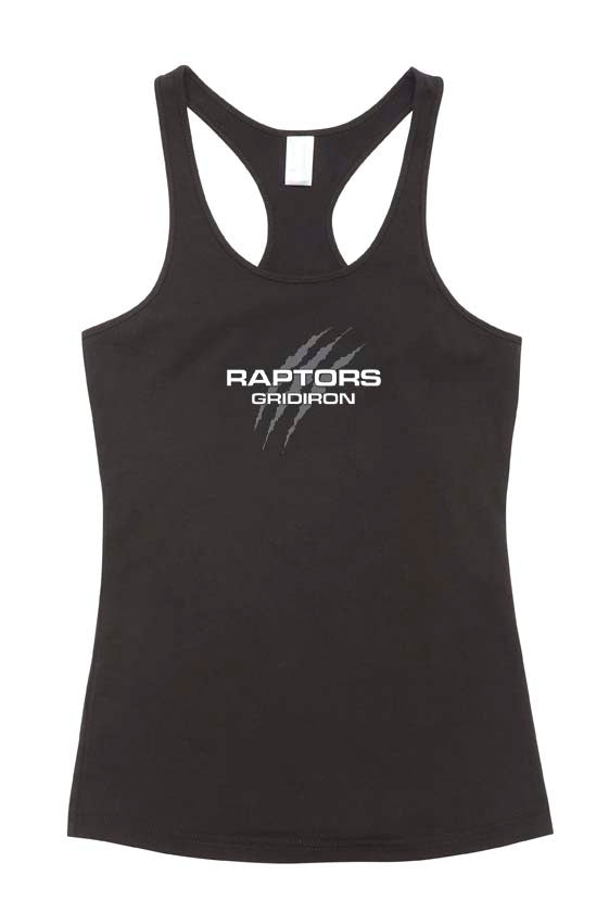 Raptors Gridiron Ladies T-Back Top