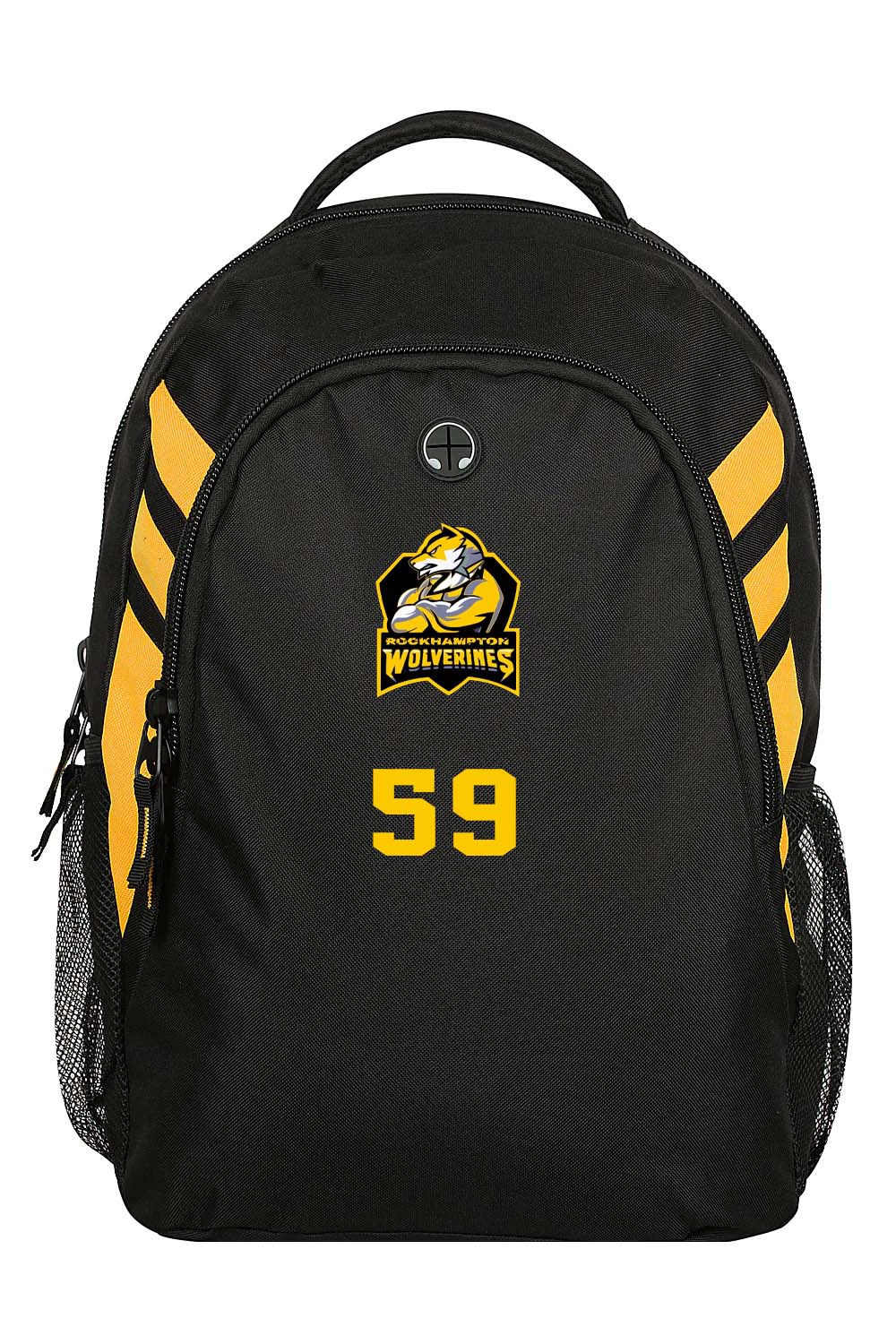 Rockhampton Wolverines Back Pack