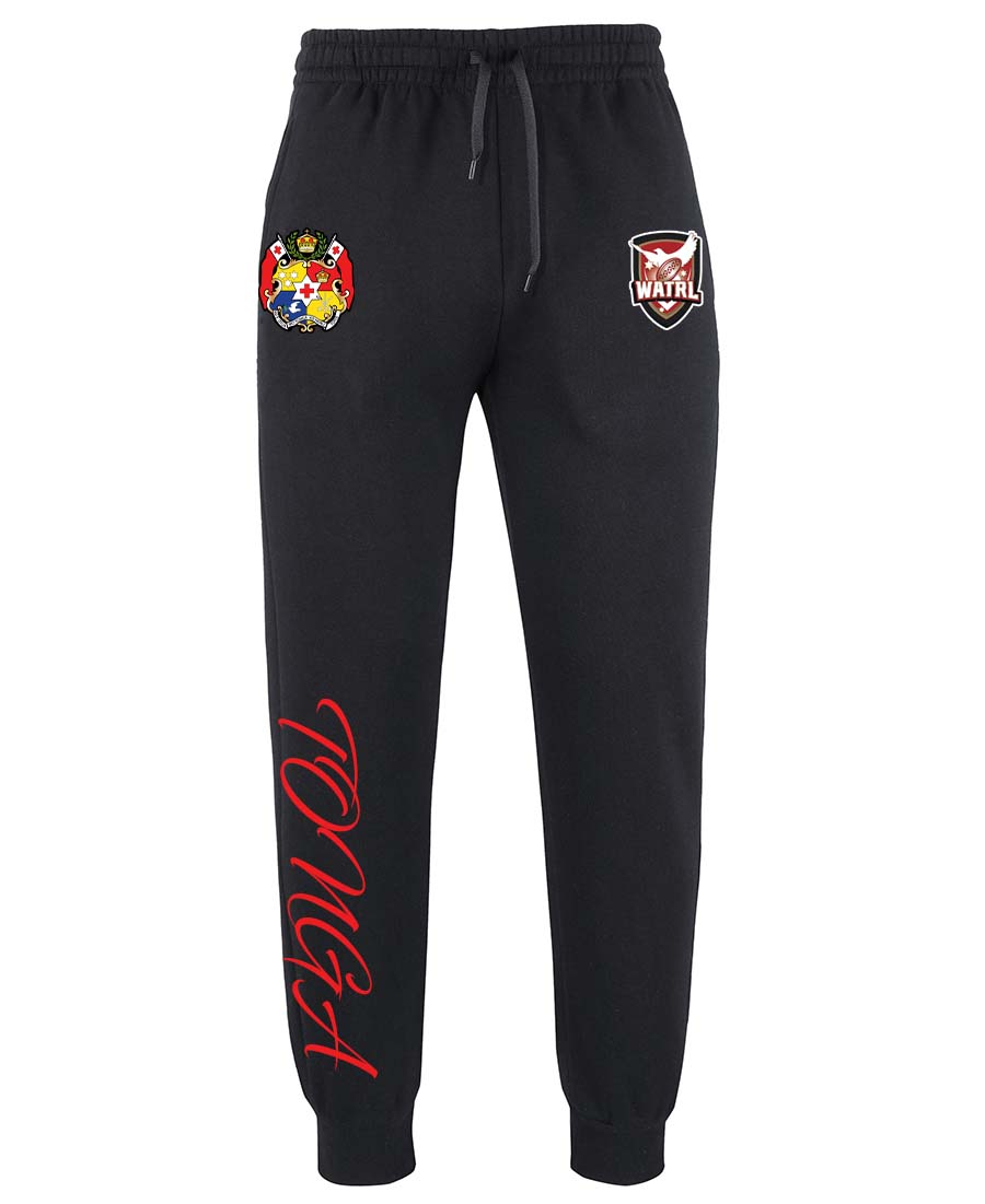 WA WATRL/Tonga Cuffed Kids Track Pants