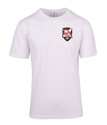 WA WATRL/ Tonga text Logo T-Shirt Double sided