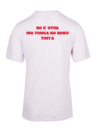 WA WATRL/ Tonga text Logo T-Shirt Double sided