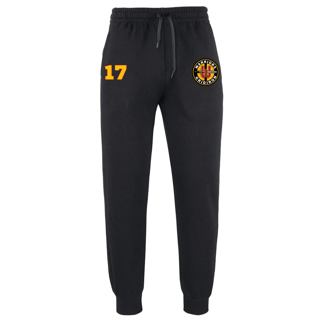 Warriors Shield Cuffed Track Pants