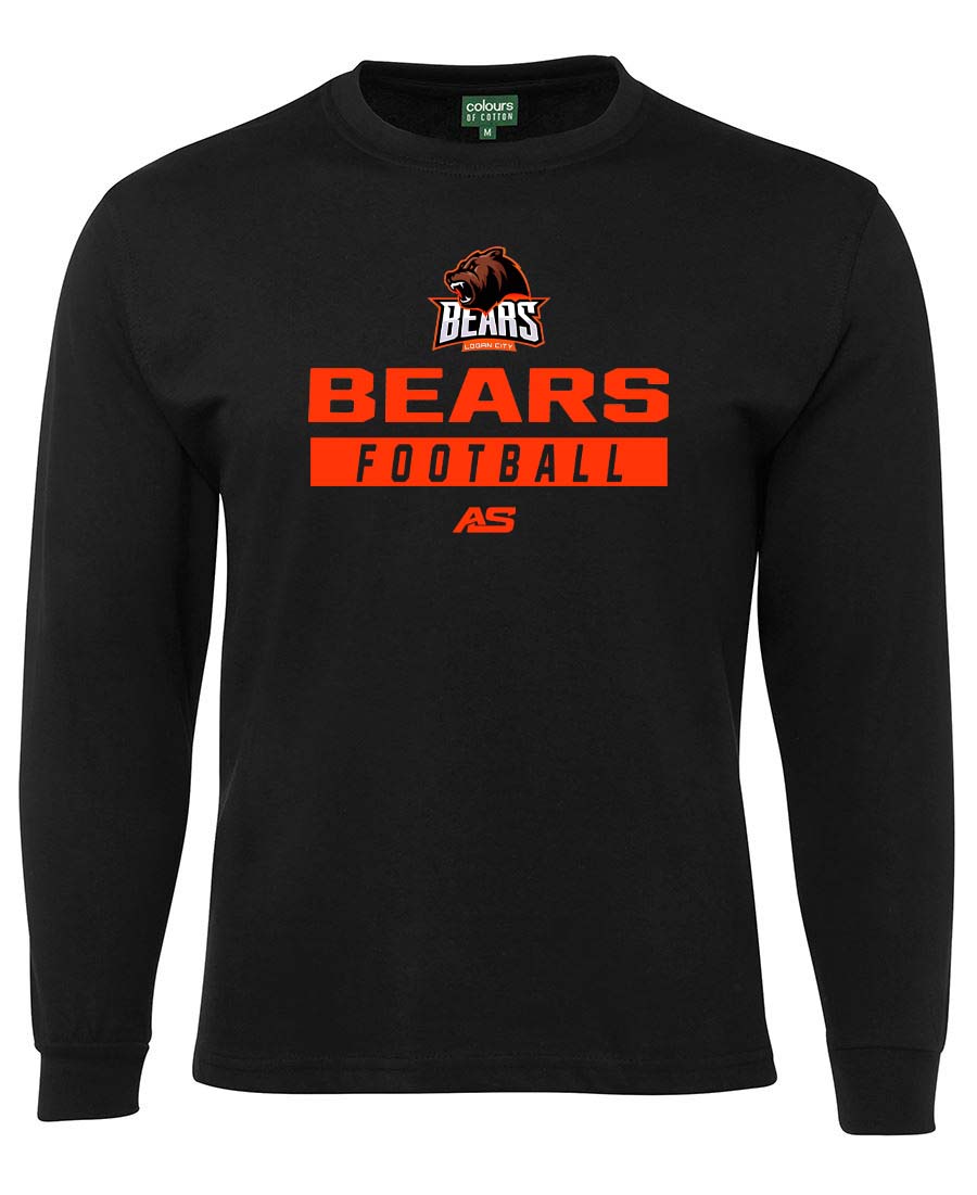 Logan City Bears football Long Sleeved T-Shirt