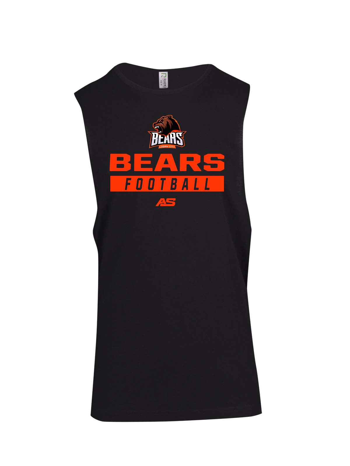 Logan City Bears football Muscle T