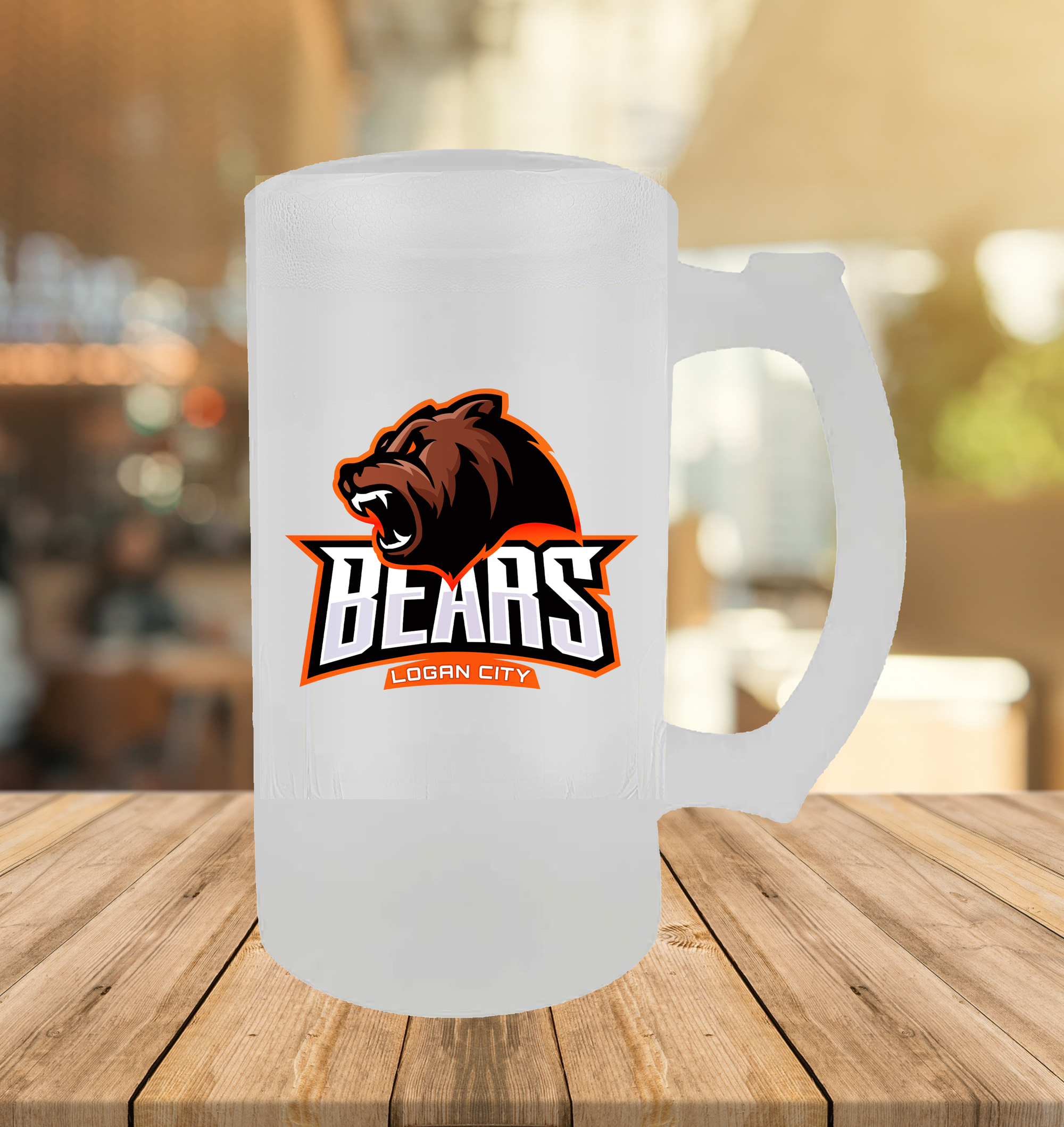 Logan City Bears Beer Stein