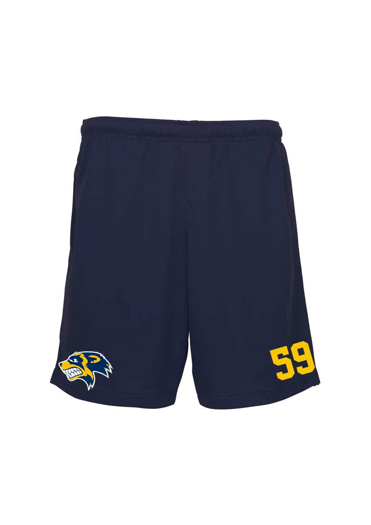 West Coast Wolverines Wendall Basketball Style Shorts With Pockets