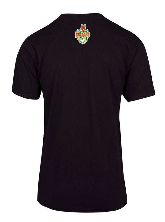 Dampier Red Dogs Adult Unleashed Logo T-Shirt Double Sided
