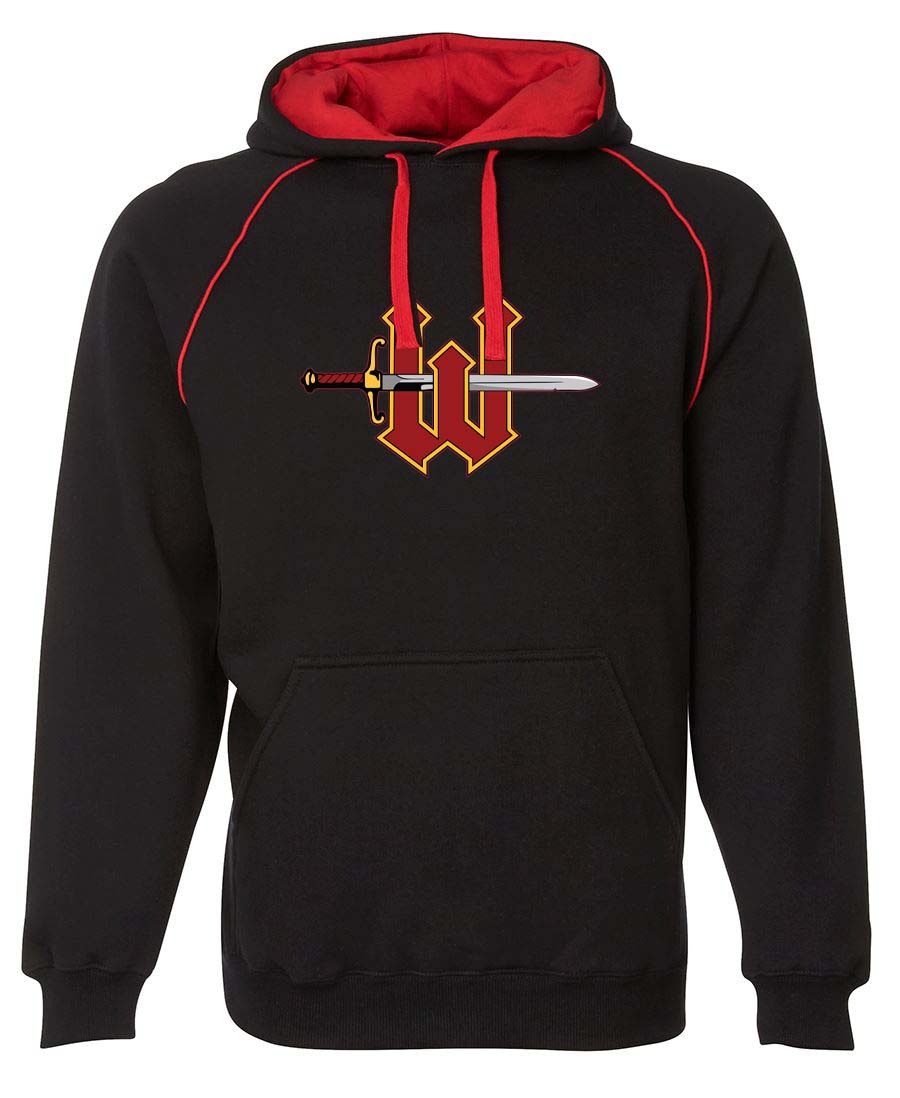 Warriors Sword Hoodie - Black