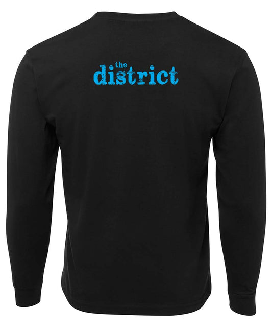 Gungahlin Wolves Netball Logo Long Sleeved T-Shirt