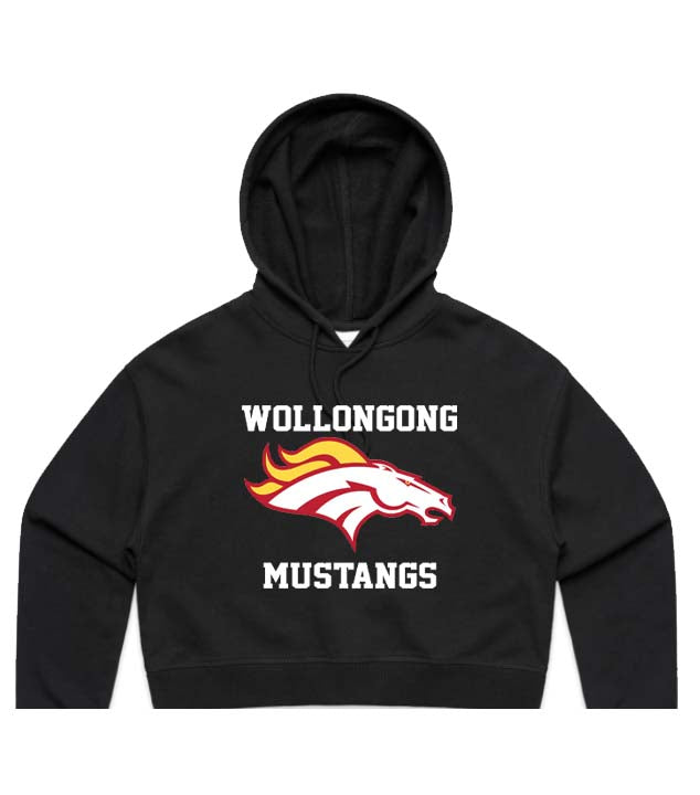 Wollongong Mustangs Classic Cropped Hoodie
