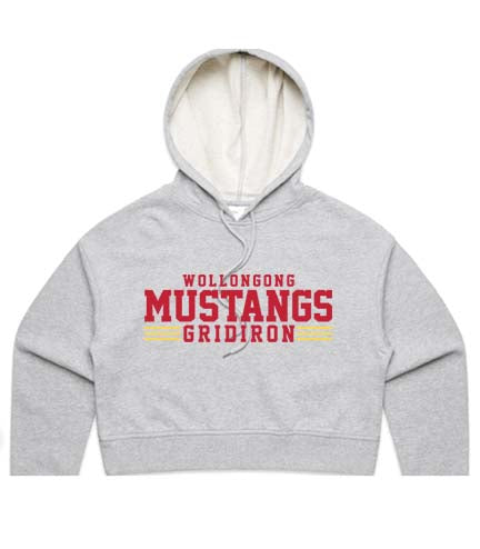 Wollongong Mustangs Cropped Hoodie