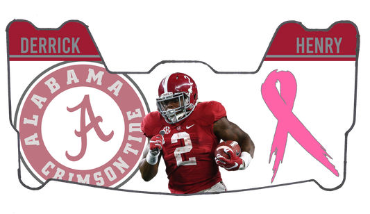 Derrick Henry Alabama Themed Custom Visor