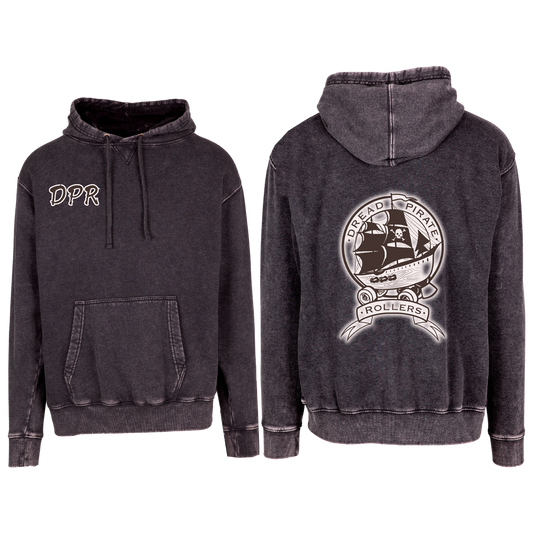 Dread Pirate Rollers Destressed hoodie