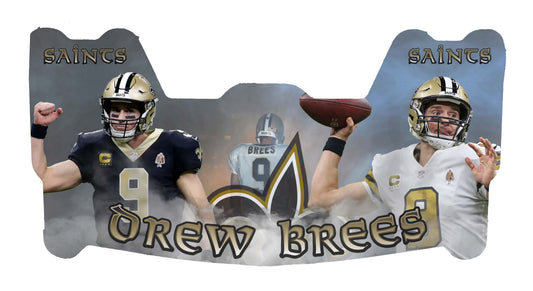 Drew Brees Themed Custom Visor