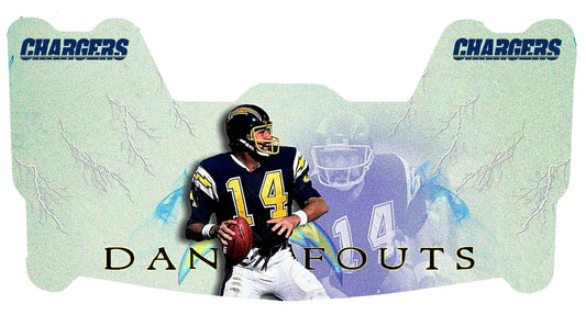 Dan Fouts Chargers Themed Custom Visor