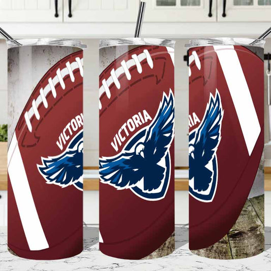 Gridiron Victoria ball 20oz Tumbler