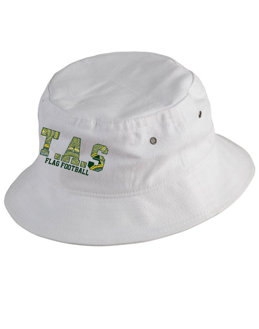 Tasmania bucket hat indigenous design