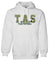 TAS Indigenous design white hoodie