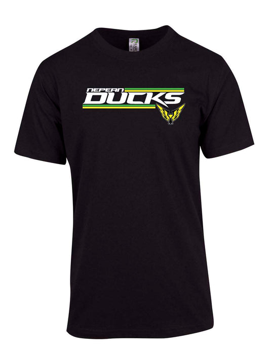 Nepean Ducks Striped Logo T-Shirt