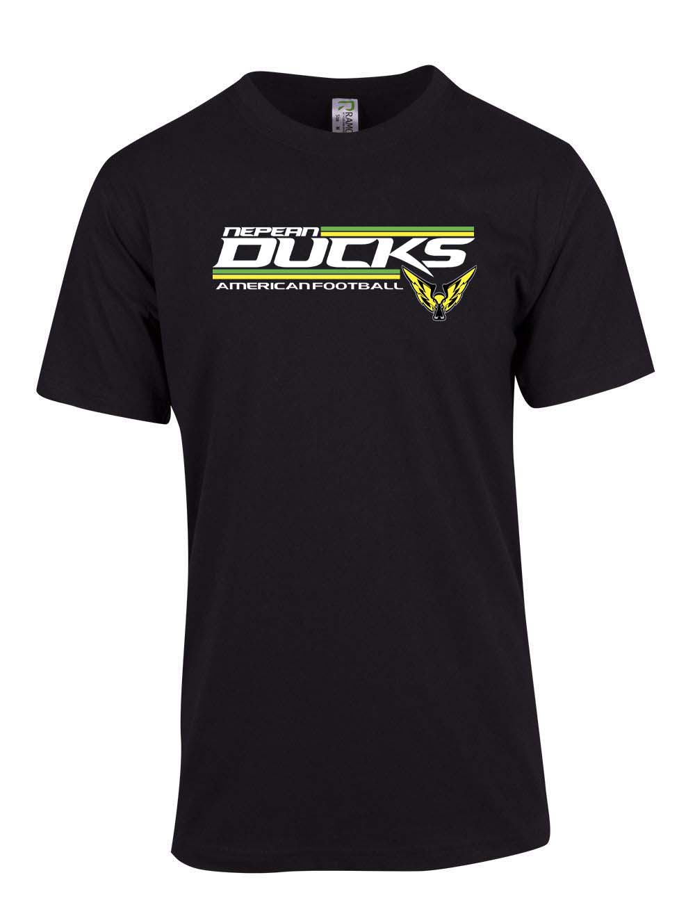Nepean Ducks Striped Logo T-Shirt