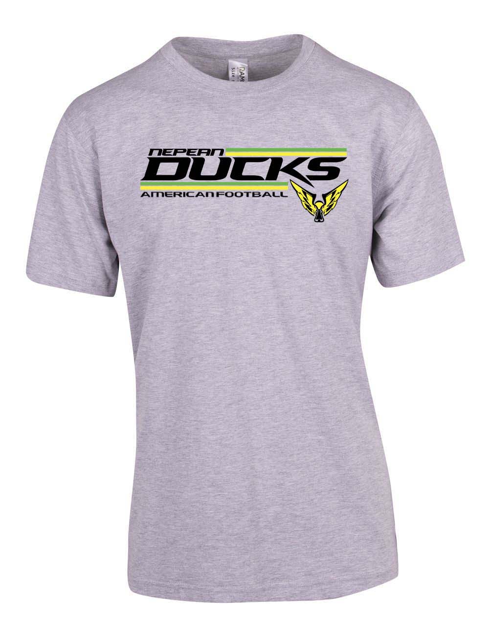 Nepean Ducks Striped Logo T-Shirt