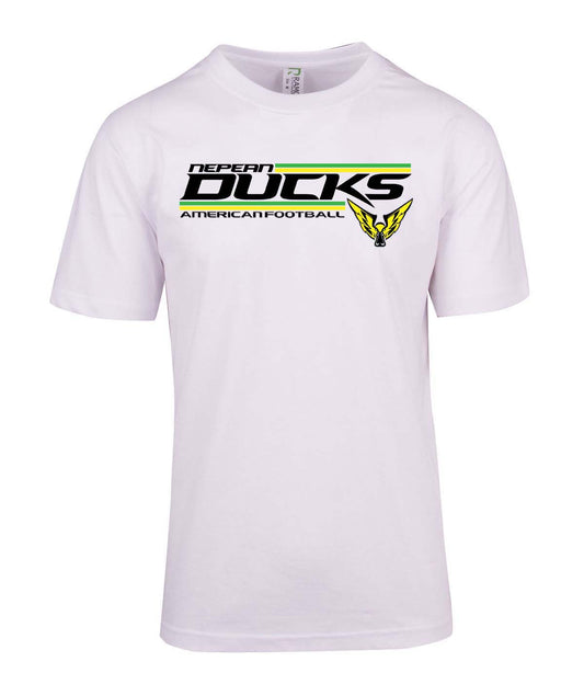 Nepean Ducks Striped Logo T-Shirt