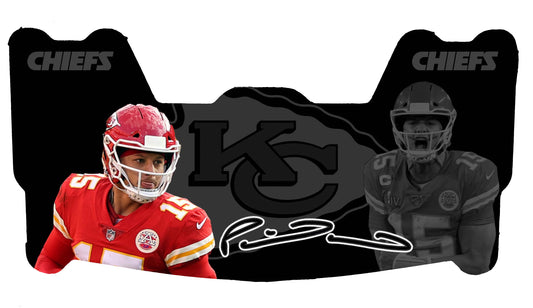 Patrick Mahomes Themed Custom Visor