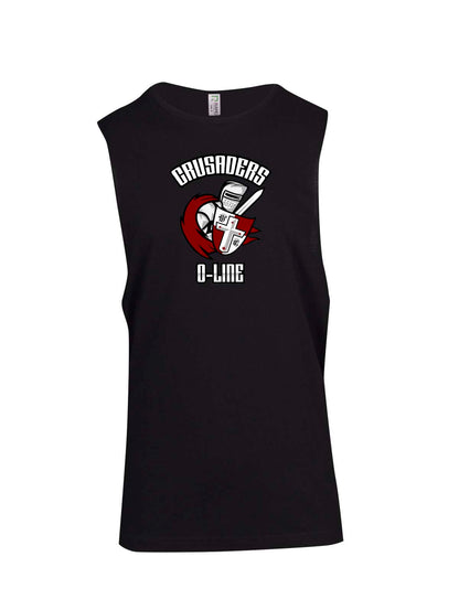 Crusaders Oline Logo Muscle Shirt