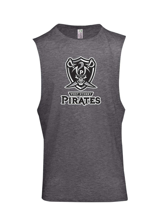 West Sydney Pirates Logo Muscle Tee