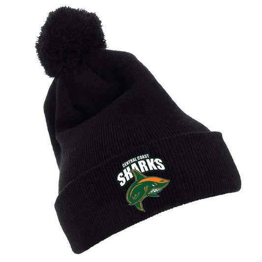 Central Coast Sharks Pom Pom beanie
