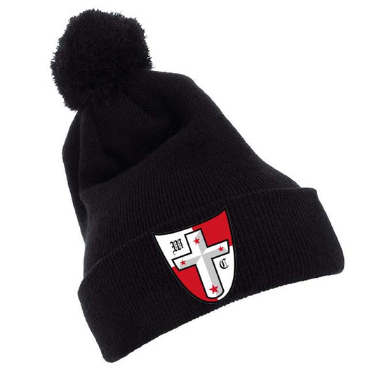 Crusaders Logo Pom Pom beanie