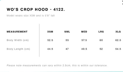 West Sydney pirates Logo Cropped Hoodie