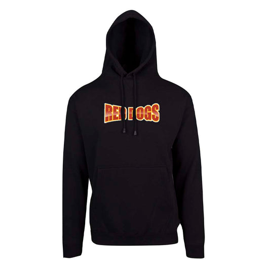 Red Dogs Spell Out Adults Logo Hoodie