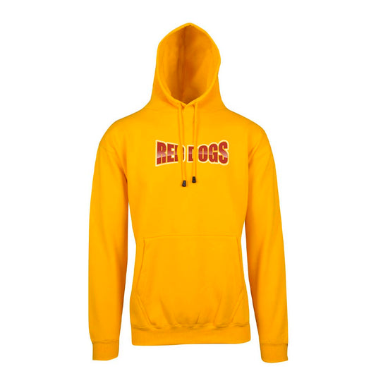 Red Dogs Spell Out Adults Logo Hoodie