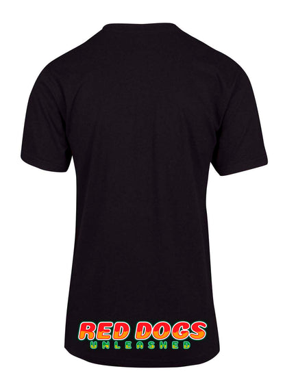Boy's Dampier Red Dogs T Shirt Double Sided