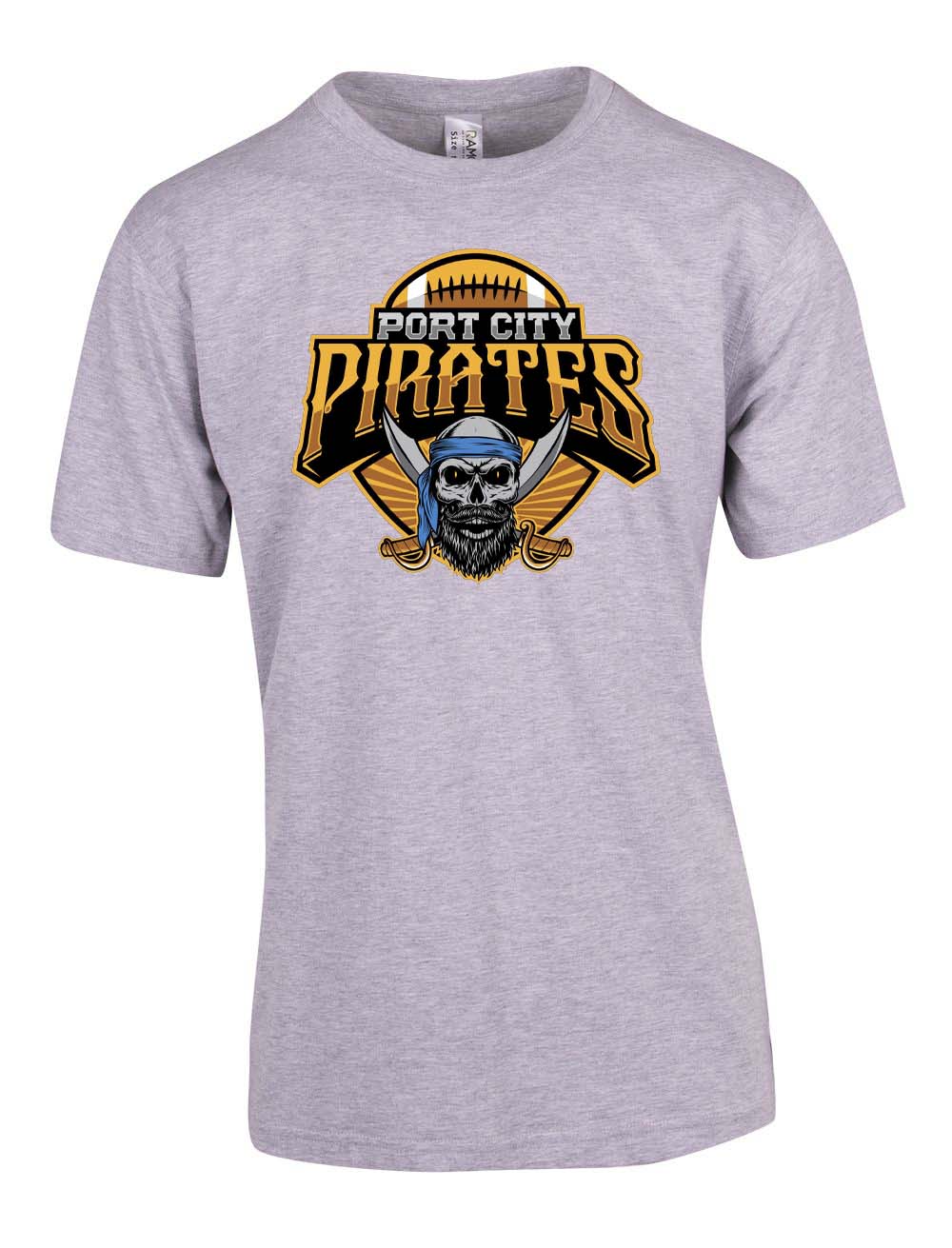 Port City Pirates Logo T-Shirt