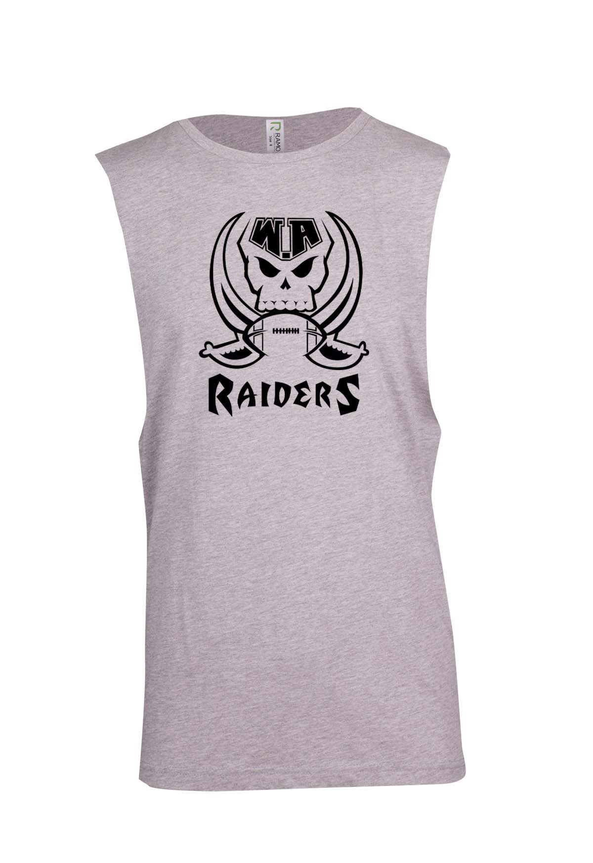 GW Raiders logo Muscle T - Ladies