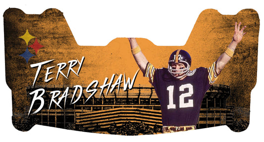Terry Bradshaw Steelers Themed Custom Visor