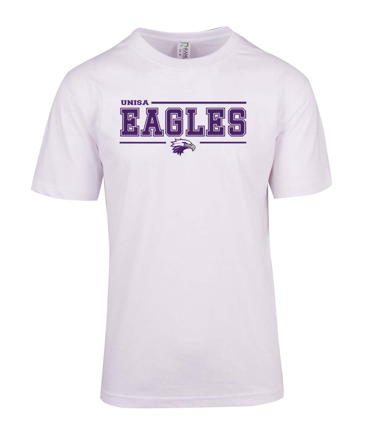 UniSA Eagles Straight Logo Gridiron T-Shirt
