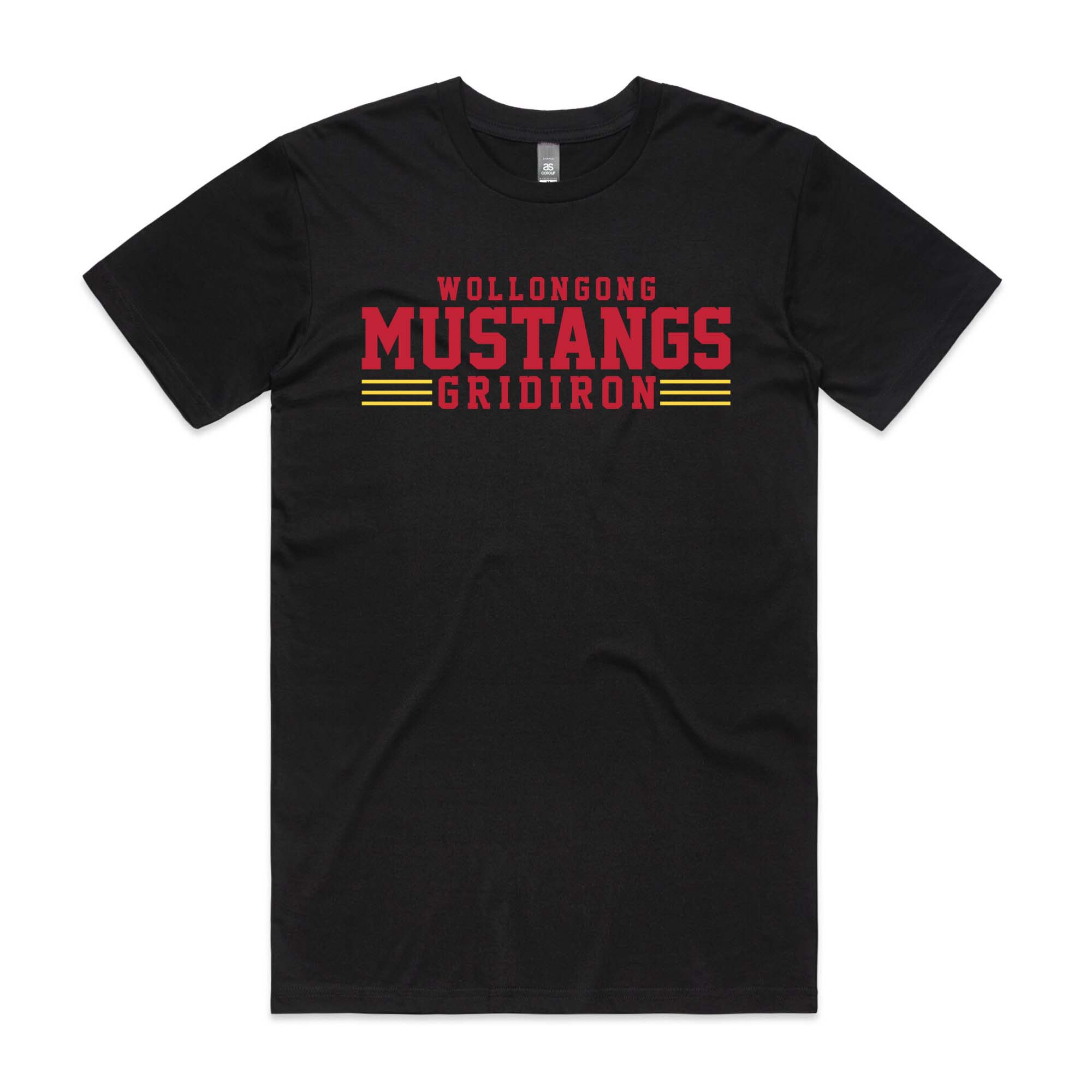 Wollongong Mustangs Double Sided T-shirt