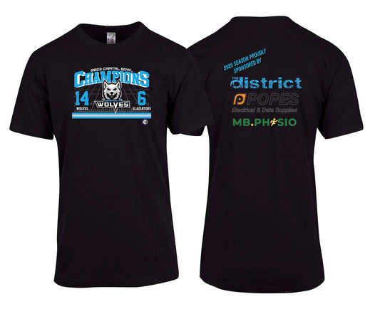 Gungahlin Wolves Champion shirt juniors Logo T Shirt