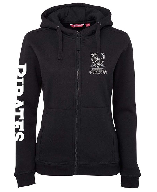 West Sydney Pirates Ladies Zipped Hoodie