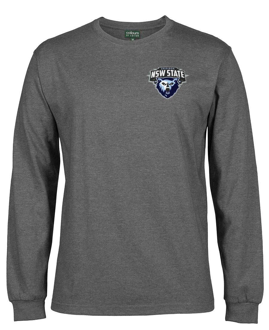 NSW Long Sleeve state logo double sided - American Sport Com Au