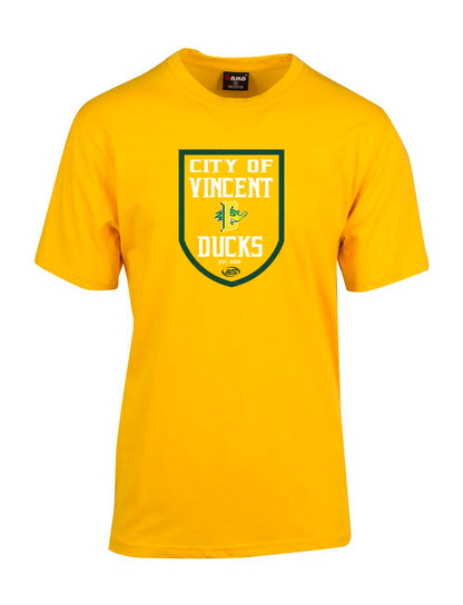 Vincent City Ducks- Shield Gridiron T-Shirt