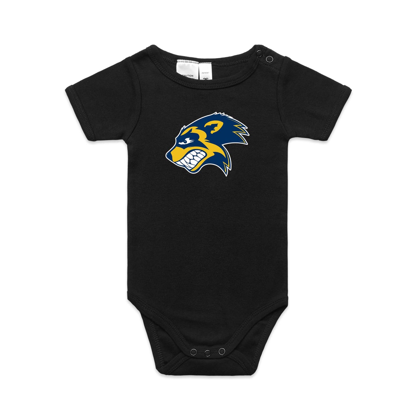 West Coast Wolverines baby one piece