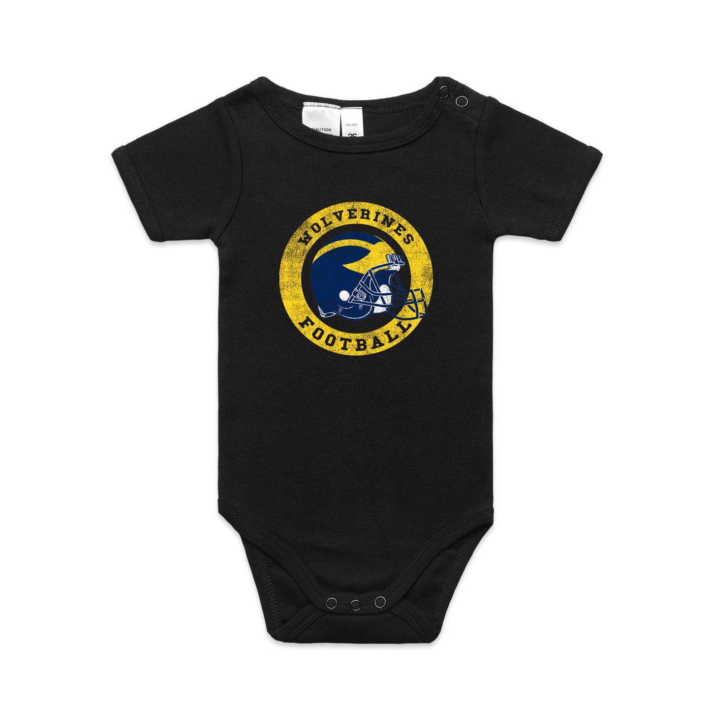 West Coast Wolverines baby one piece