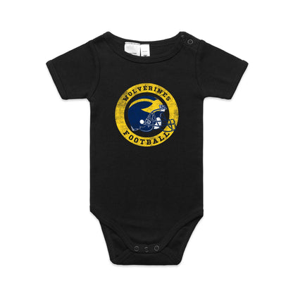 West Coast Wolverines baby one piece