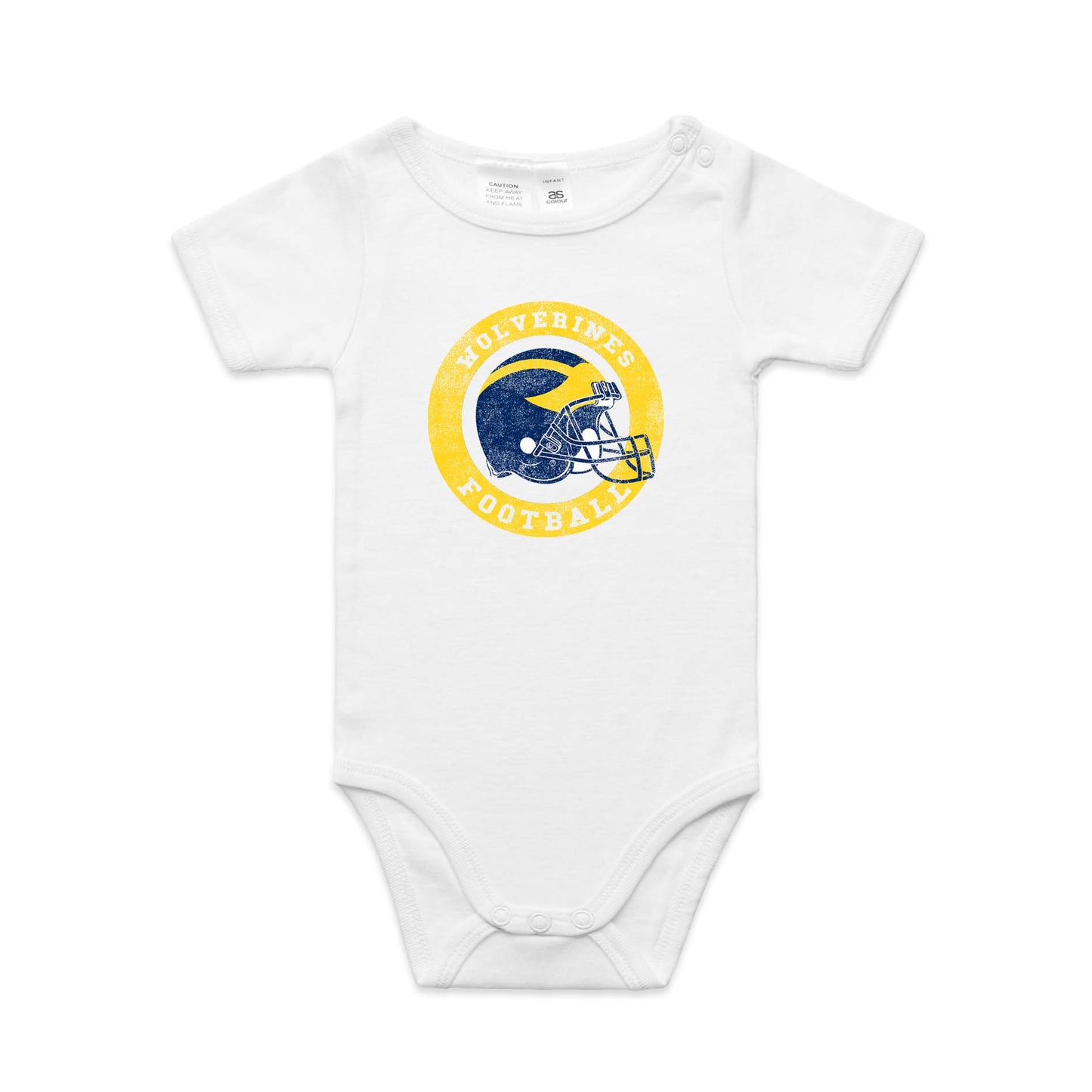 West Coast Wolverines baby one piece