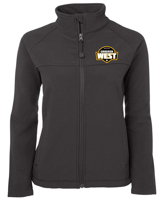 GW LADIES LAYER SOFT SHELL JACKET EMBRODIERED LEFT CHEST